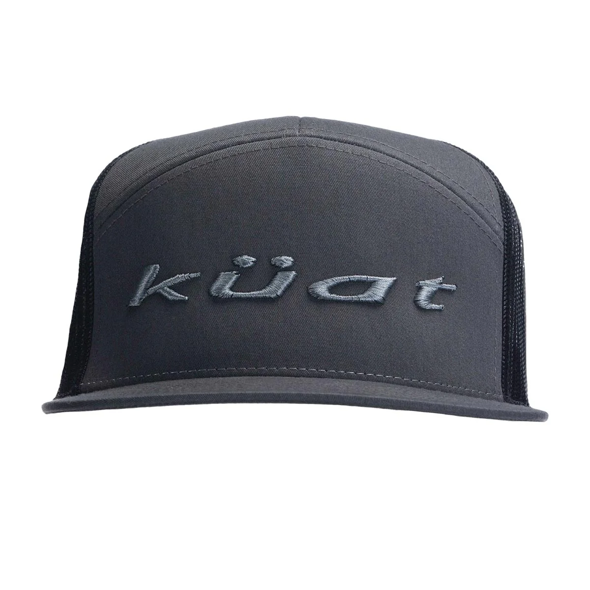 3D Embroidery Gray on Gray Trucker Hat